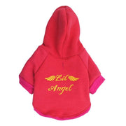 Pet fleece hooded