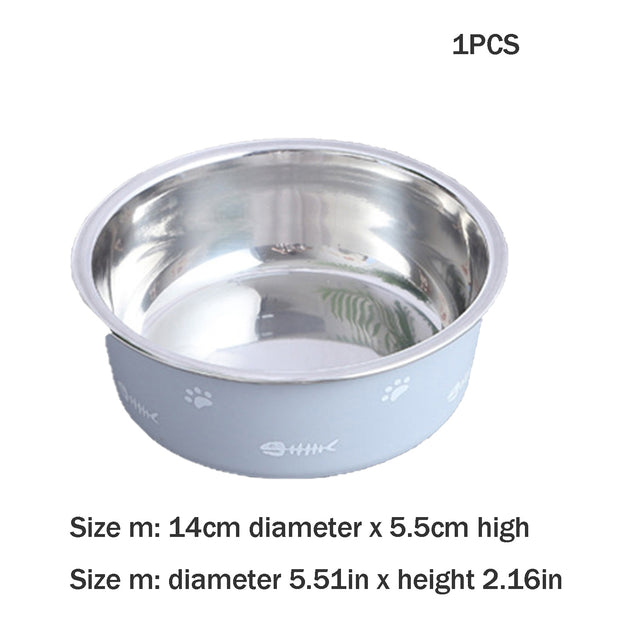 Pet Food Bowl Stainless Steel